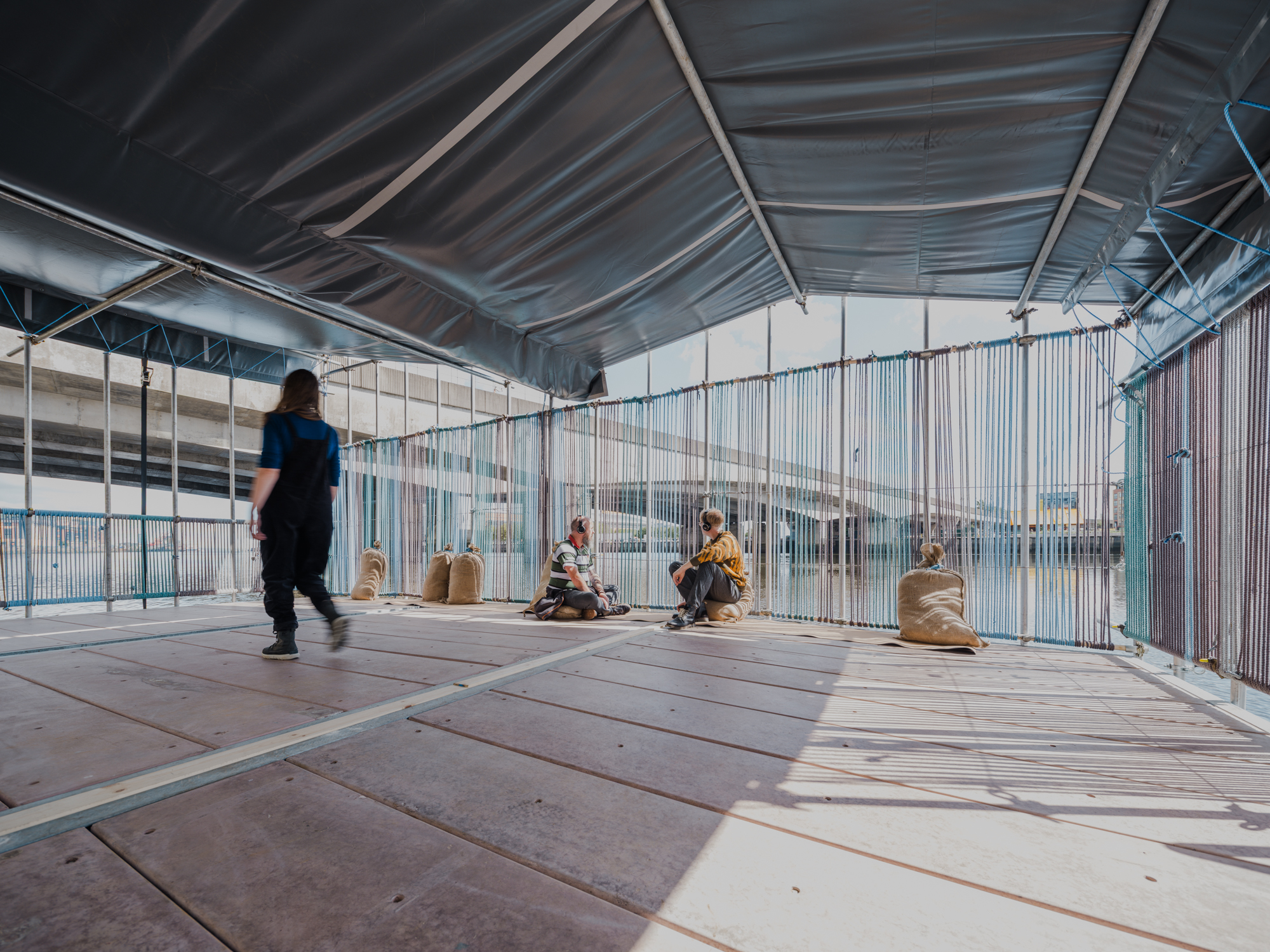 sound installation on DRIFT 3